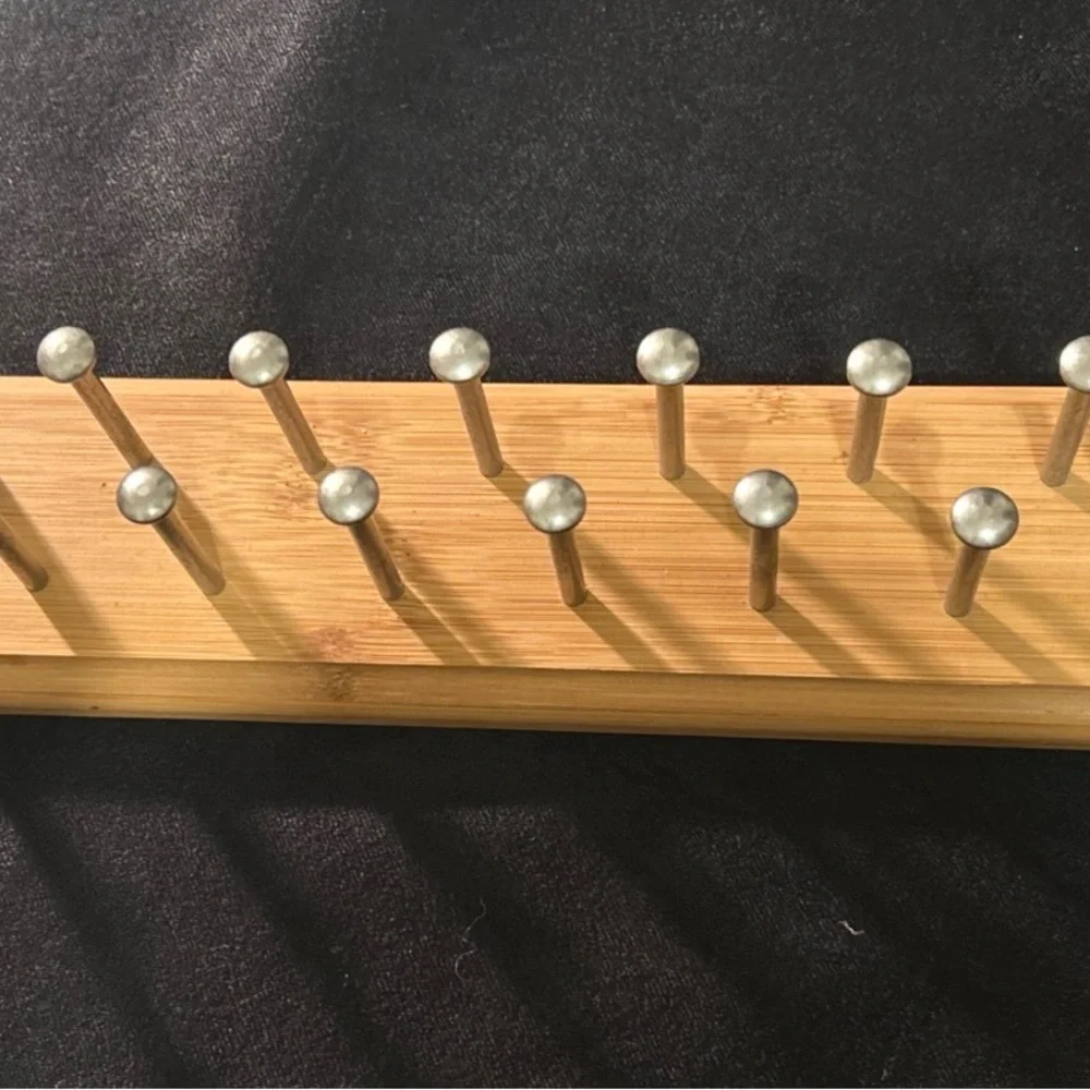Bamboo Tie/Scarf/Belt Hanger Rack